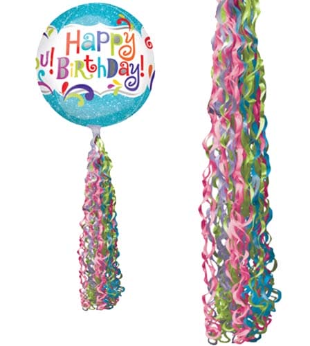 (image for) Jewel Tone Coloured Twirlz Balloon Tails