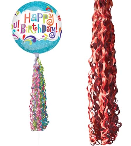 (image for) Red Coloured Twirlz Balloon Tails