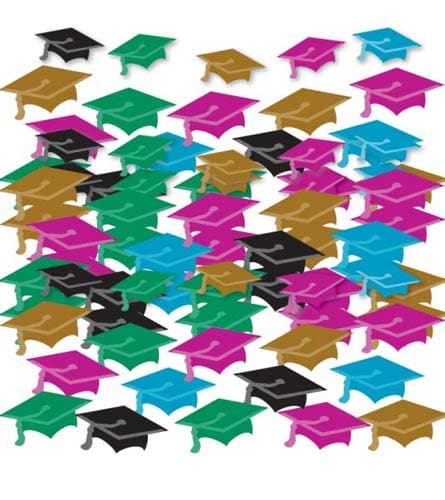 (image for) Graduate Mini Hat Confetti