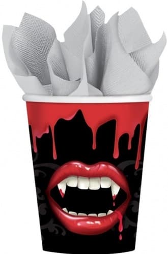Fangtastic Paper Cups x8