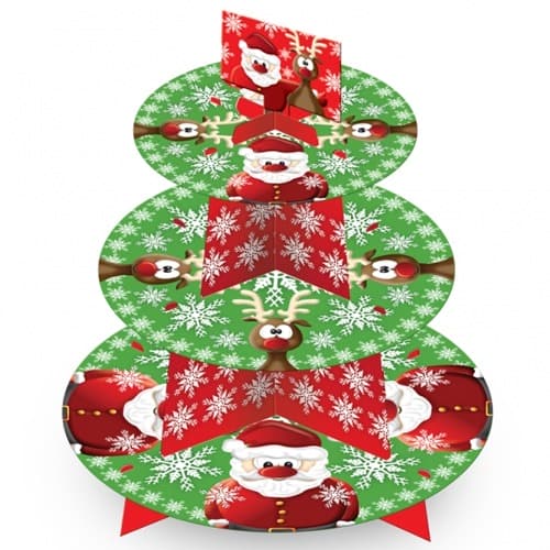 (image for) 3 Tier Christmas Cake Stand