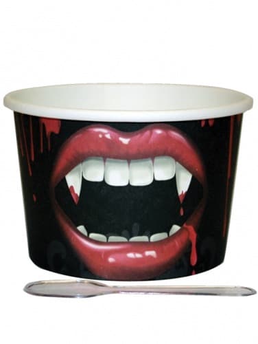 Fangtastic Dessert Pots With Spoons x12