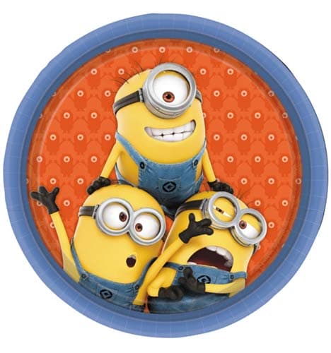 (image for) Minions Paper Plates 8pk