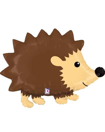 Woodland Hedgehog Shape Foil Balloons