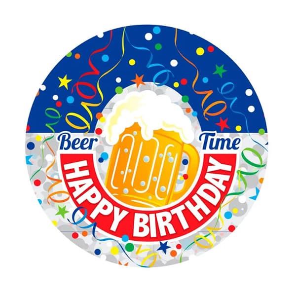 (image for) Happy Birthday Giant Party Badge