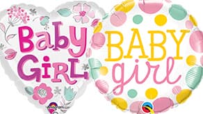 (image for) Baby Girl Balloons