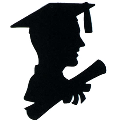 (image for) Boy Graduate Silhouette