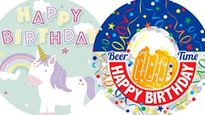 (image for) Happy Birthday Big Badges