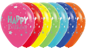 (image for) Sempertex Birthday Latex Balloons