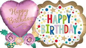 (image for) Birthday Supershape Balloons