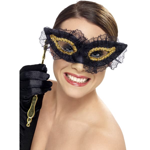 (image for) Black And Gold Fastidious Eyemasks x3