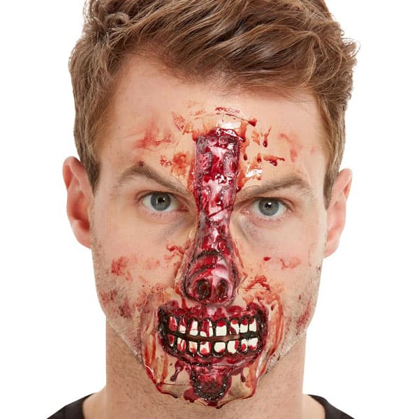 (image for) Exposed Nose And Mouth Face Wounds