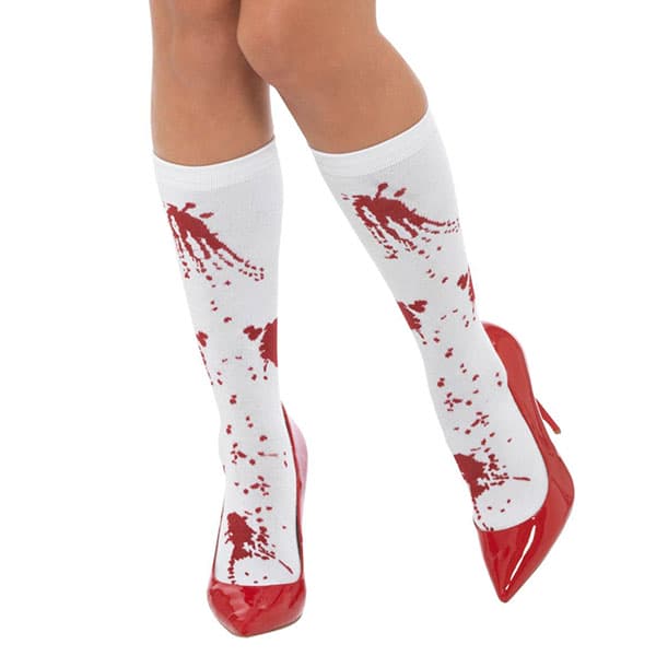 Blood Splatter Socks