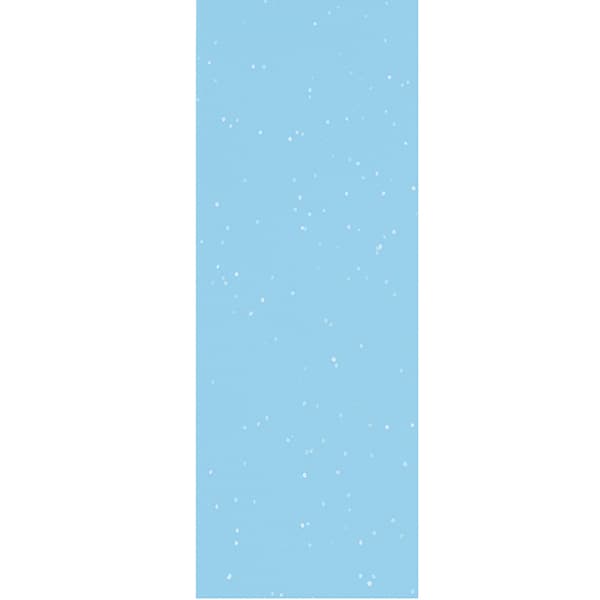 (image for) Turquoise Glitter Tissue Paper Sheets 6pk
