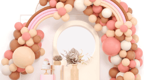 (image for) Boho Theme Latex & Foil Balloons