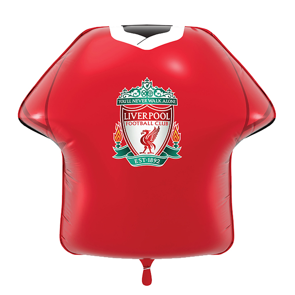 Liverpool FC Jersey Shaped Foil Balloons