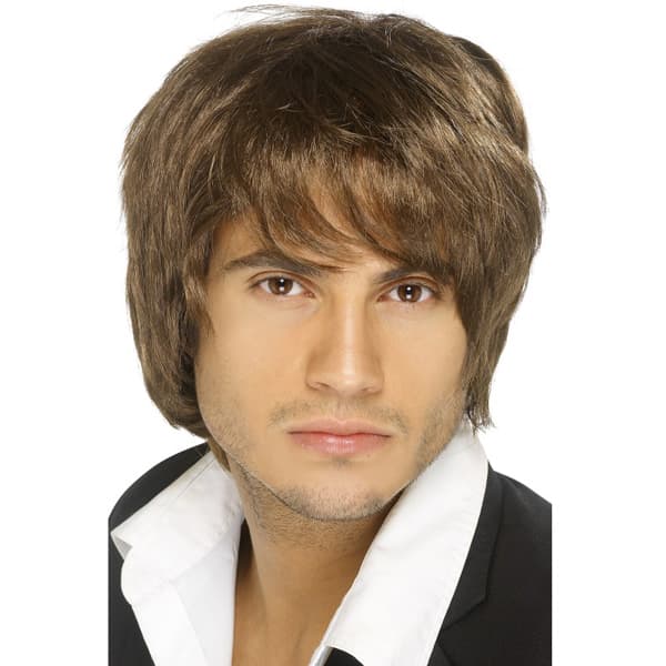 Brown Boy Band Wigs