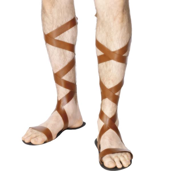 Brown Roman Sandals
