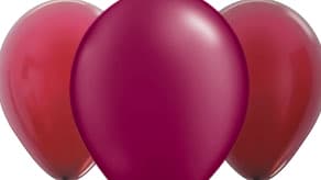 (image for) Burgundy Solid Latex Balloons