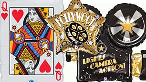 (image for) Casino & Hollywood Themed Balloons