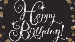 (image for) Birthday Gold Celebration