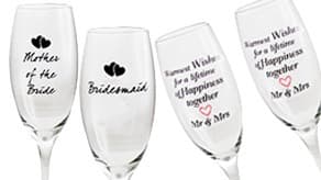 (image for) Wedding & Anniversary Glassware