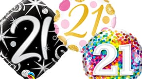 (image for) Age 21 - Age 25 Balloons