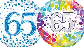 (image for) Age 65 Balloons