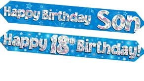 (image for) Blue Holographic Banners