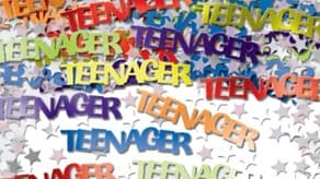 (image for) Aged Birthday Metallic Confetti