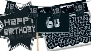 (image for) Black And White Themed Party