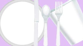(image for) White Tableware