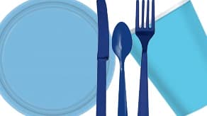 (image for) Blue Tableware