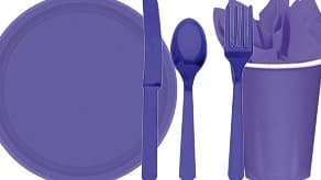 (image for) Purple Tableware