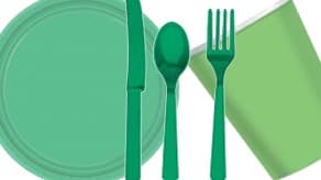 (image for) Green Tableware
