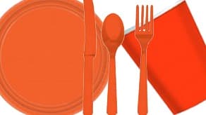 (image for) Orange Tableware