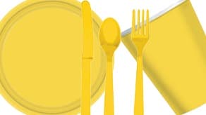 (image for) Yellow Tableware