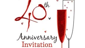 (image for) Anniversary Invitations