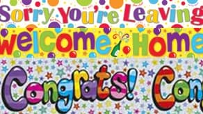 (image for) Special Message Banners