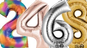 (image for) Anagram Number Balloons