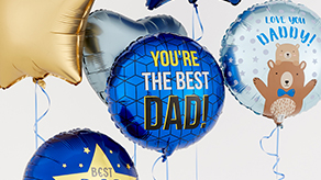 (image for) Father's Day Foil Balloons