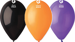(image for) Halloween Plain Latex Balloons