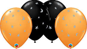 (image for) Halloween Printed Latex Balloons
