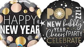 (image for) New Year Foil Balloons