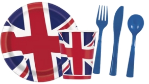 (image for) Union Jack VE Day Tableware