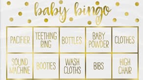 (image for) Baby Shower Party Games
