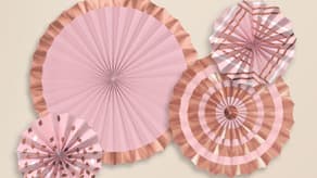 (image for) Paper Fans Decorations