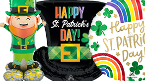 (image for) St Patrick's Day Balloons