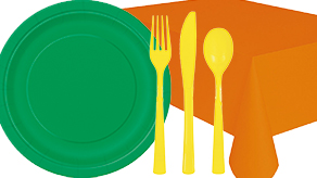 (image for) St Patrick's Day Plain Tableware