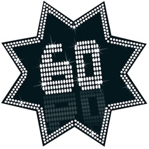(image for) 60 Black And White Star Cutout